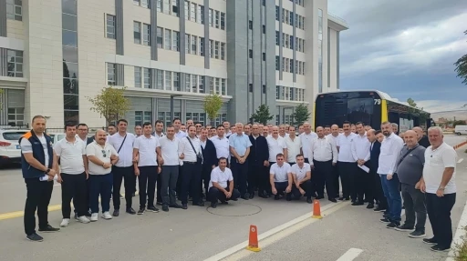 Çorum Belediyesi otobüs şoförleri, BMC’den eğtim aldı
