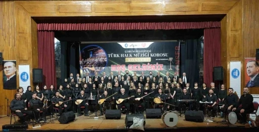 &Ccedil;orum Belediyesi THM Korosu&rsquo;ndan yaza merhaba konseri
