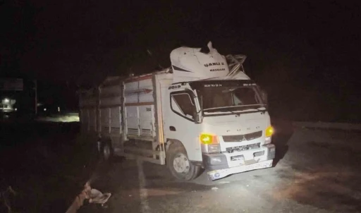 &Ccedil;orum&rsquo;da hafif ticari ara&ccedil; kamyona &ccedil;arptı: 3 yaralı
