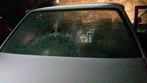 &Ccedil;orum&rsquo;da park halindeki otomobil kurşunlandı
