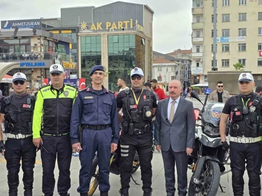 Çorum’da Trafik Haftası’nda farkındalık oluşturan etkinlik
