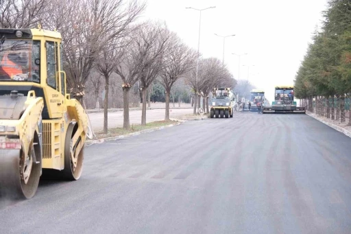 &Ccedil;orum OSB&rsquo;ye bin 700 ton asfalt serildi
