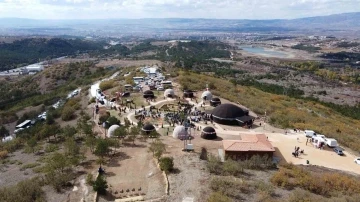 Çorumlu obası gençlerin mekanı oldu
