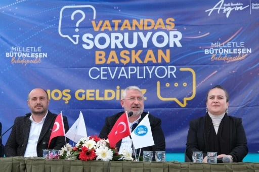 Çorumlular soracak, Başkan Aşgın cevaplayacak
