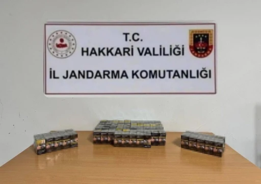 Çukurca’da 985 paket kaçak sigara ele geçirildi
