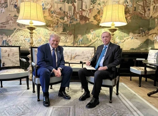 Cumhurbaşkanı Erdoğan, ABD Başkanı Trump ile görüştü

