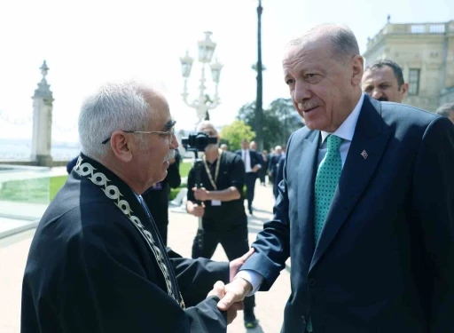 Cumhurbaşkanı Erdoğan, Anayasa Mahkemesi Başkanı Özkaya’yı kabul etti
