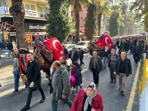 Cumhurbaşkanı Erdoğan, Aydın&rsquo;da develerle karşılanacak
