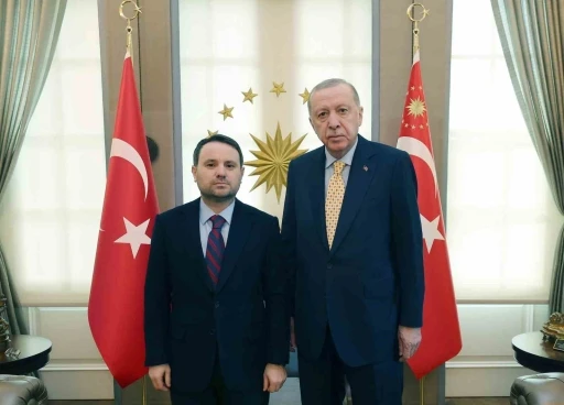 Cumhurbaşkanı Erdoğan, Bakan G&uuml;rlek ve Bakan &Ccedil;ift&ccedil;i&rsquo;yi kabul etti
