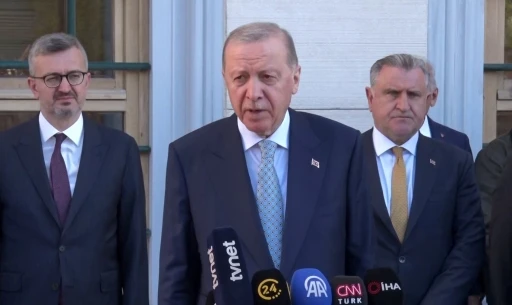 Cumhurbaşkanı Erdoğan&rsquo;dan B&uuml;y&uuml;k &Ccedil;amlıca Camii&rsquo;nde bayram mesajı: "Kurban Bayramı teslimiyet bayramıdır"
