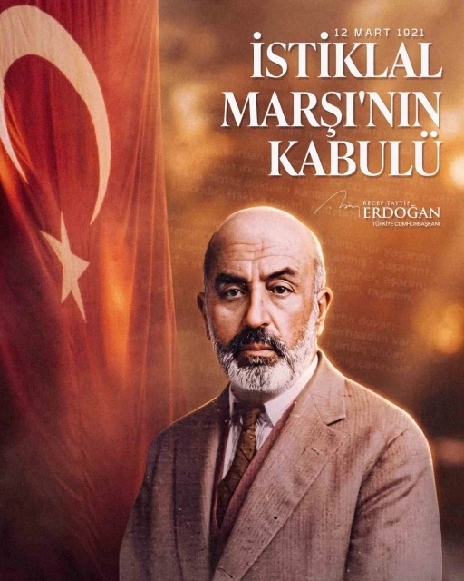 Cumhurbaşkanı Erdoğan&rsquo;dan &rsquo;İstiklal Marşı&rsquo; mesajı
