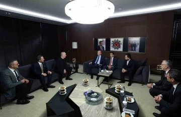 Cumhurbaşkanı Erdoğan’dan Türk Metal Sendikası’na taziye ziyareti
