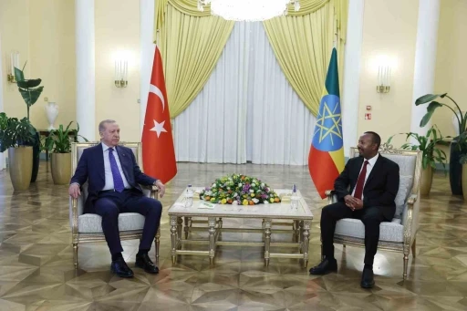 Cumhurbaşkanı Erdoğan, Etiyopya Başbakanı Ahmed Ali ile bir araya geldi
