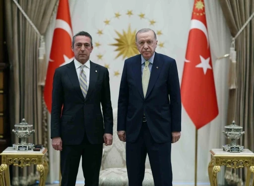 Cumhurbaşkanı Erdoğan, Fenerbahçe Spor Kulübü Başkanı Koç’u kabul etti
