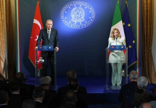 Cumhurbaşkanı Erdoğan: &quot;İtalya ile savunma sanayi alanında iş birliğimizi güçlendirmeye devam edeceğiz&quot;
