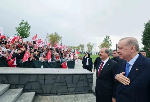 Cumhurbaşkanı Erdoğan: &quot;KKTC Cumhuriyet Yerleşkesi, Kıbrıs Türk halkının kararlılığının sembolüdür&quot;
