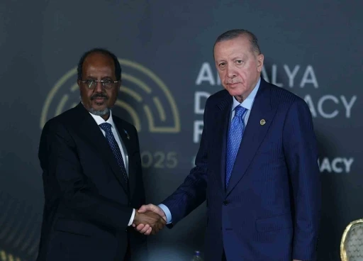 Cumhurbaşkanı Erdoğan, Somali Cumhurbaşkanı Mahmud ile görüştü
