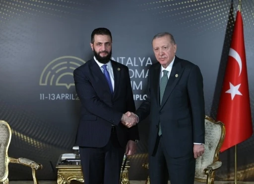 Cumhurbaşkanı Erdoğan, Suriye Cumhurbaşkanı Şara ile görüştü
