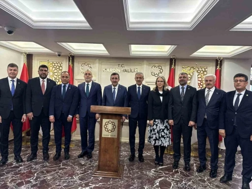 Cumhurbaşkanı Yardımcısı Cevdet Yılmaz Mardin&rsquo;de
