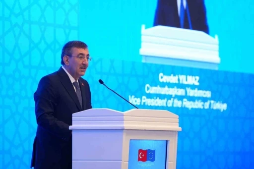 Cumhurbaşkanı Yardımcısı Yılmaz: "AB-T&uuml;rkiye ilişkilerinin &ouml;neminin &ccedil;ok daha y&uuml;kseldiği g&uuml;nlerden ge&ccedil;iyoruz"
