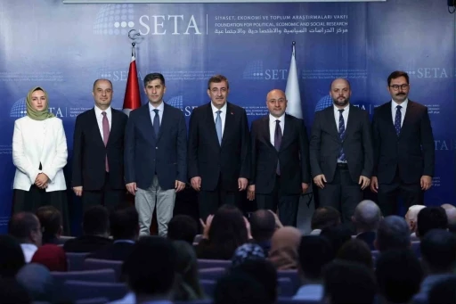 Cumhurbaşkanı Yardımcısı Yılmaz: "FET&Ouml; gitti ama benzeri yapılanmalar noktasında &ccedil;ok dikkat etmek durumundayız"
