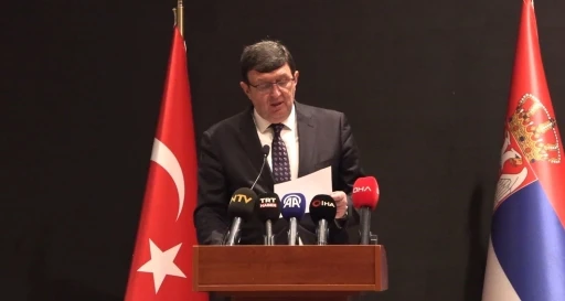 Cumhurbaşkanı Yardımcısı Yılmaz: "Sırbistan ile ticaret hacmimizi 5 milyar dolara &ccedil;ıkarmaya emin adımlarla ilerlemekteyiz"
