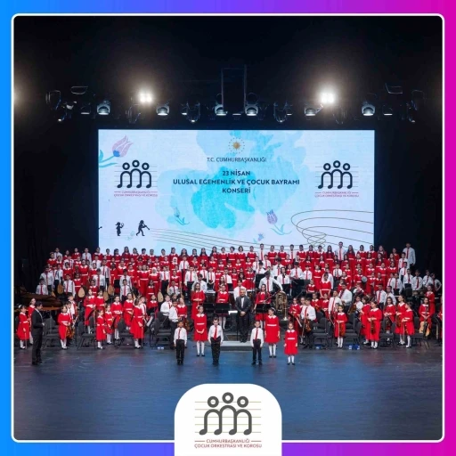 Cumhurbaşkanlığı Çocuk Orkestrası ve Korosu’nun 23 Nisan coşkusu, Muud’da müzikseverlerle buluştu
