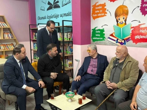 Cumhurbaşkanlığı Y&uuml;ksek İstişare Kurulu &Uuml;yesi K&ouml;ksal Toptan, Zonguldak&rsquo;a geldi
