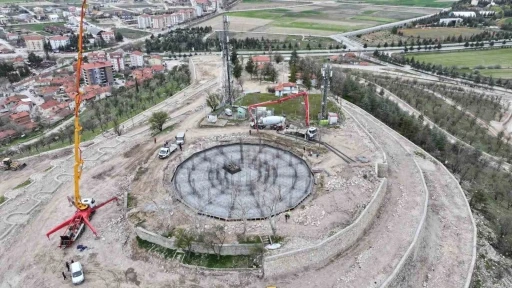 &Ccedil;&uuml;n&uuml;r Tepesi&rsquo;ne restoran ve sosyal tesis inşa ediliyor
