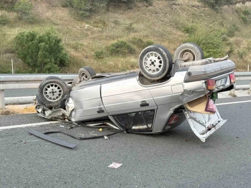 D100&rsquo;de 3 ara&ccedil;lı trafik kazası: 1 ağır yaralı
