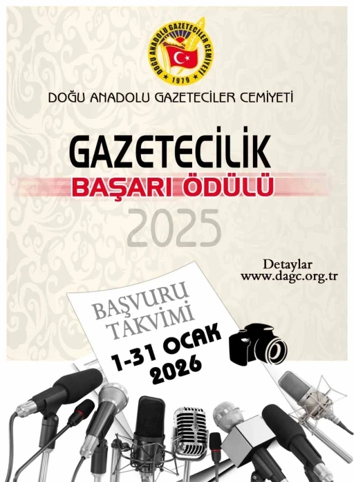 DAGC gazetecileri &ouml;d&uuml;llendirecek
