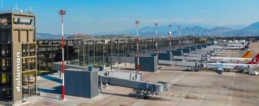 Dalaman Havalimanı'ndan 11 ayda 5,4 milyon yolcu