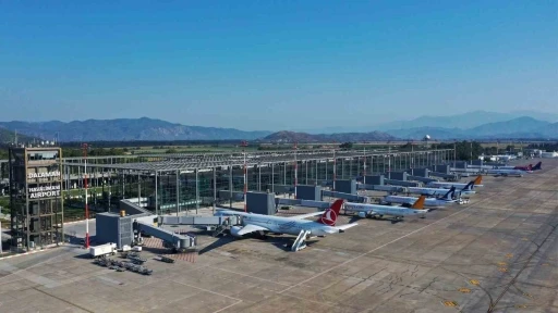 Dalaman Havalimanı 7 Ayda 2,9 Milyon Yolcuya Ulaştı