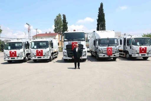 Darıca Belediyesinin ara&ccedil; filosuna 5 yeni hizmet aracı eklendi
