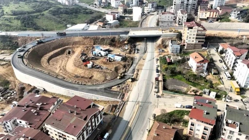 Darıca ve Eskihisar trafiğine nefes aldıracak projede sona doğru
