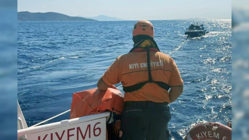 Datça Açıklarında Arızalanan Tekne Kurtarıldı