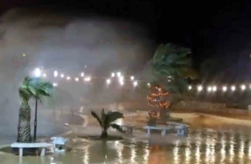 Dat&ccedil;a&rsquo;da fırtına etkili oldu
