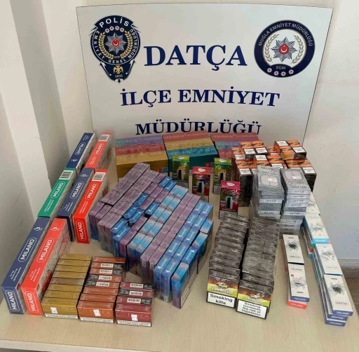 Datça'da Kaçak Sigara Operasyonu