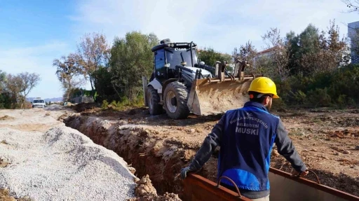 Dat&ccedil;a İskele Mahallesi &Ccedil;omarlık&rsquo;ta kanalizasyon sorunu sona eriyor
