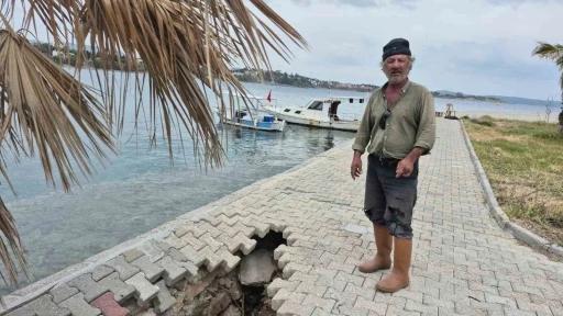 Dat&ccedil;a&rsquo;da Lodosun İzleri Tehlike Sa&ccedil;ıyor