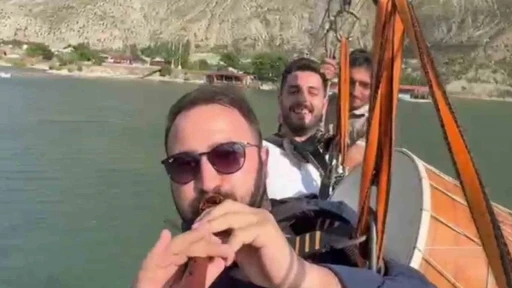 Davul zurnayla zipline keyfi
