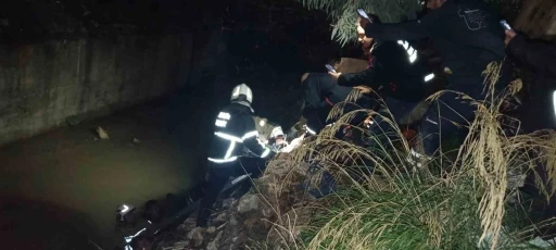 Defne’de su kanalına düşen şahıs yaralandı
