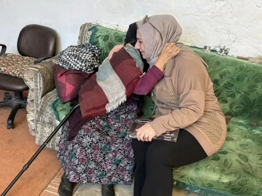 Demir&ouml;z&uuml;&rsquo;nde şehit ve gazi aileleri ile yaşlılar ziyaret edildi
