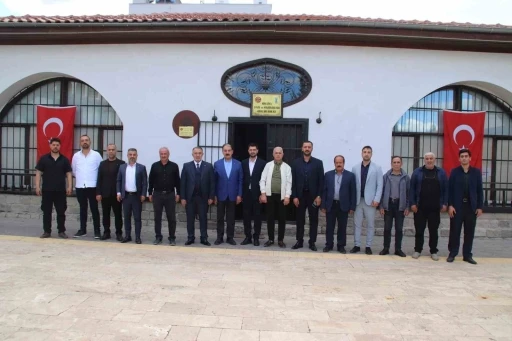 Demiryol-İş heyetinden MESOB&rsquo;a tebrik ziyareti
