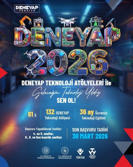 DENEYAP T&uuml;rkiye, Geleceğin teknoloji yıldızlarını arıyor
