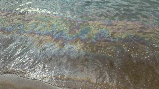 Deniz suyunun rengi değişti, vatandaşlar tahliye edildi
