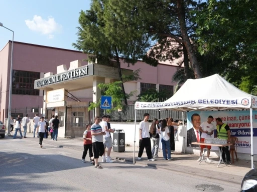 Denizli B&uuml;y&uuml;kşehirden LGS&rsquo;ye giren &ouml;ğrencilere destek

