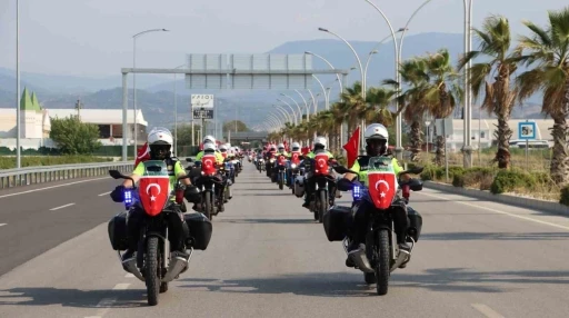 Denizli’de Jandarma Teşkilatının 186. Yılına özel kentte konvoy turu
