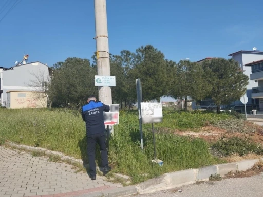 Denizli&rsquo;de ka&ccedil;ak reklam panoları tek tek kontrol ediliyor
