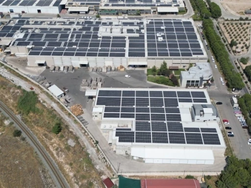 Denizli&rsquo;deki bir firmaya kurulan GES ile 2 milyon 546 bin 877 kg karbondioksit salınımını &ouml;nlenecek

